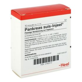 PANKREAS SUIS Injeel Ampullen – PZN 762313 (PZN 762313) из Германии