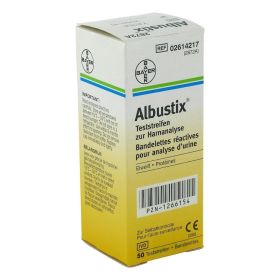 ALBUSTIX Teststreifen – PZN 1266154 (PZN 1266154) из Германии