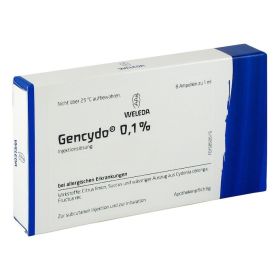 GENCYDO 0,1% Injektionslösung – PZN 1622838 (PZN 1622838) из Германии