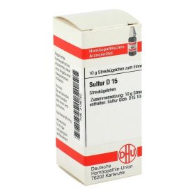 SULFUR D 15 Globuli – PZN 2106760 (PZN 2106760) из Германии