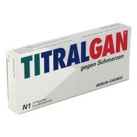 TITRALGAN gegen Schmerzen – PZN 2653261 (PZN 2653261) из Германии