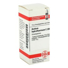 ACIDUM HYDROFLUORICUM C 200 Globuli – PZN 4200807 (PZN 4200807) из Германии