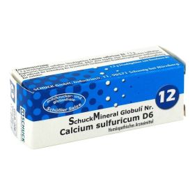 SCHUCKMINERAL Globuli 12 Calcium sulfuricum D6 – PZN 425627 (PZN 425627) из Германии