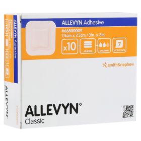 ALLEVYN Adhesive 7,5x7,5 cm haftende Wundauflage – PZN 11035102 (PZN 11035102) из Германии