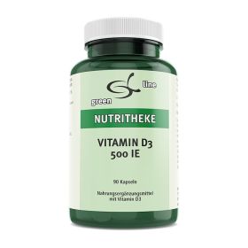 VITAMIN D3. 500 I.E. Kapseln – PZN 11286695 (PZN 11286695) из Германии