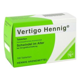 VERTIGO HENNIG Tabletten – PZN 2161569 (PZN 2161569) из Германии