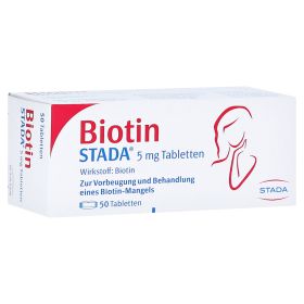 Biotin STADA 5mg – PZN 1328576 (PZN 1328576) из Германии