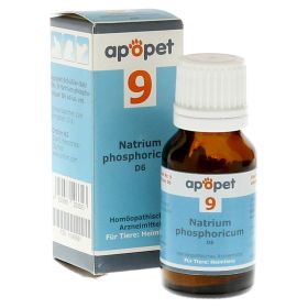 APOPET Schüßler-Salz Nr.9 Natrium phos.D 6 vet. – PZN 11685691 (PZN 11685691) из Германии