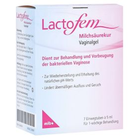 Lactofem Milchsäurekur Vaginalgel – PZN 12643921 (PZN 12643921) из Германии