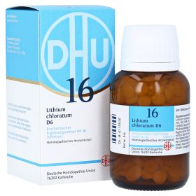 BIOCHEMIE DHU 16 Lithium chloratum D 6 Tabletten – PZN 6584396 (PZN 6584396) из Германии