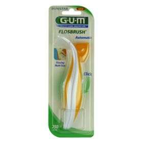 GUM Flosbrush Automatik Halter m.Zahnseide 30 m – PZN 6908108 (PZN 6908108) из Германии