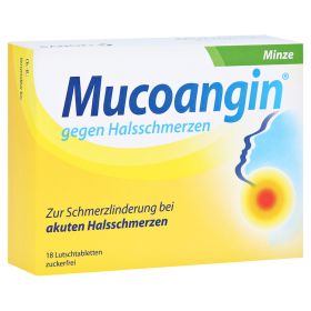 Mucoangin gegen Halsschmerzen Minze – PZN 6129947 (PZN 6129947) из Германии