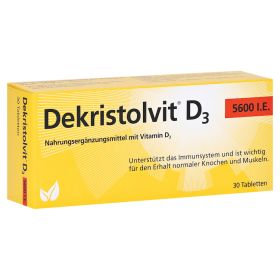 Dekristolvit D3 5.600 I.E. Tabletten – PZN 11709687 (PZN 11709687) из Германии