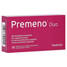 Premeno Duo Vaginalovula – PZN 6078411 (PZN 6078411) из Германии