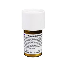 PLUMBUM SILICICUM D 20 Trituration – PZN 1616648 (PZN 1616648) из Германии