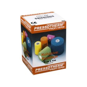 PRESSOTHERM Kohäsive Bandage 8 cmx4 m rot – PZN 2002428 (PZN 2002428) из Германии