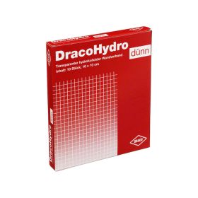 DRACOHYDRO dünn Hydrokoll.Wundauflage 10x10 cm – PZN 2065446 (PZN 2065446) из Германии