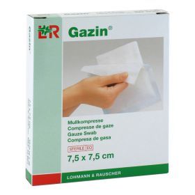 GAZIN Mullkomp.7,5x7,5 cm steril 8fach – PZN 3448971 (PZN 3448971) из Германии