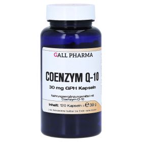 COENZYM Q10 30 mg GPH Kapseln – PZN 1551191 (PZN 1551191) из Германии