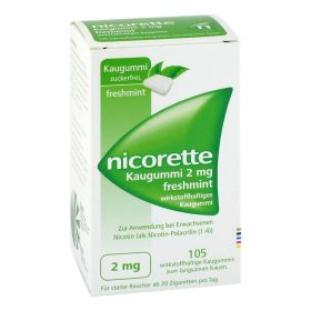 Nicorette 2mg freshmint – PZN 14417063 (PZN 14417063) из Германии