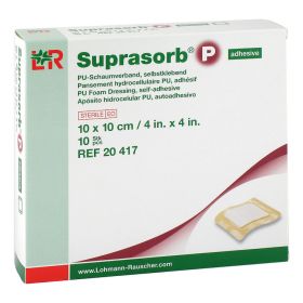 SUPRASORB P PU-Schaumv.selbstklebend 10x10 cm – PZN 13541252 (PZN 13541252) из Германии