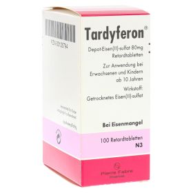 Tardyferon Depot-Eisen(II)-sulfat 80mg – PZN 3125794 (PZN 3125794) из Германии