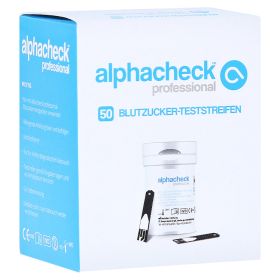 ALPHACHECK professional Blutzuckerteststreifen – PZN 16026881 (PZN 16026881) из Германии