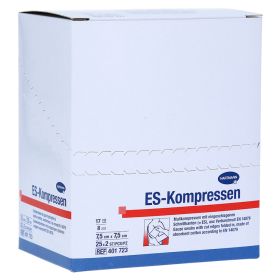 ES-Kompressen 7,5x7,5cm 8-fach steril – PZN 1407063 (PZN 1407063) из Германии