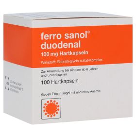 Ferro sanol duodenal 100mg – PZN 2799421 (PZN 2799421) из Германии