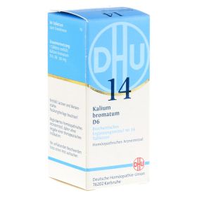 BIOCHEMIE DHU 14 Kalium bromatum D 6 Tabletten – PZN 274996 (PZN 274996) из Германии