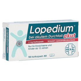 Lopedium akut bei akutem Durchfall – PZN 1939446 (PZN 1939446) из Германии