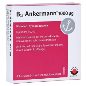 B12 Ankermann 1.000 µg Ampullen – PZN 6439470 (PZN 6439470) из Германии