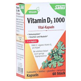 VITAMIN D3 1.000 vegan Vital-Kapseln Salus – PZN 6927548 (PZN 6927548) из Германии