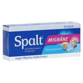 Spalt Migräne 400mg Weichkapseln – PZN 808044 (PZN 808044) из Германии