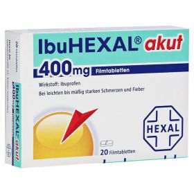 IbuHEXAL akut 400mg – PZN 68972 (PZN 68972) из Германии