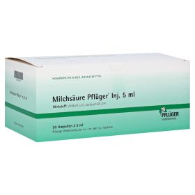 MILCHSÄURE Pflüger Injektionslösung 5 ml – PZN 1222412 (PZN 1222412) из Германии