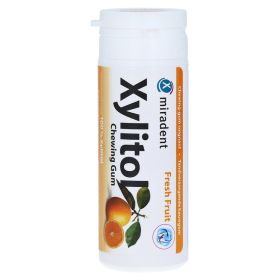 Miradent Zahnpflegekaugummi Xylitol Fresh Fruit – PZN 4323450 (PZN 4323450) из Германии