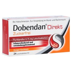 Dobendan Direkt Lutschtabletten zuckerfrei – PZN 10326895 (PZN 10326895) из Германии