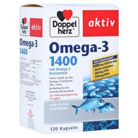 Doppelherz aktiv Omega-3 1.400 Kapseln – PZN 10532502 (PZN 10532502) из Германии