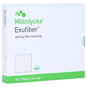 EXUFIBER 10x10 cm Gel-Faserverband – PZN 14021678 (PZN 14021678) из Германии