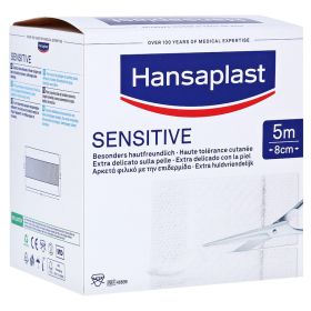 Hansaplast Sensitive Pflaster 8 cmx5 m Rolle – PZN 13576687 (PZN 13576687) из Германии