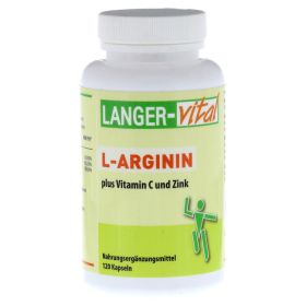 L-ARGININ 2894 mg/TG plus Vitamin C und Zink Kaps. – PZN 2168614 (PZN 2168614) из Германии