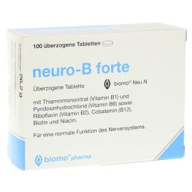 NEURO-B forte biomo Neu überzogene Tabletten – PZN 11646449 (PZN 11646449) из Германии