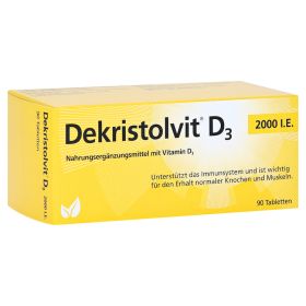 Dekristolvit D3 2.000 I.E. Tabletten – PZN 10818569 (PZN 10818569) из Германии