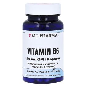 VITAMIN B6 50 mg GPH Kapseln – PZN 14364817 (PZN 14364817) из Германии