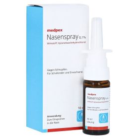 medpex Nasenspray 0,1% – PZN 13816430 (PZN 13816430) из Германии