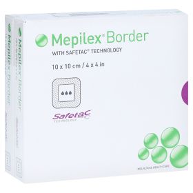 MEPILEX Border Schaumverband 10x10 cm – PZN 10204152 (PZN 10204152) из Германии