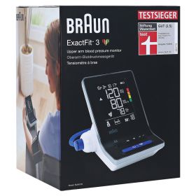 BRAUN BLUTDRUCKMESSGERÄT ExactFit3 Oberarm BUA6150 – PZN 8875867 (PZN 8875867) из Германии