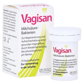 Vagisan Milchsäure Bakterien Vaginalkapseln – PZN 6705322 (PZN 6705322) из Германии