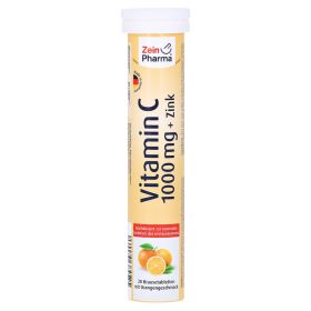 VITAMIN C 1000 mg+Zink Brausetabletten – PZN 16623909 (PZN 16623909) из Германии